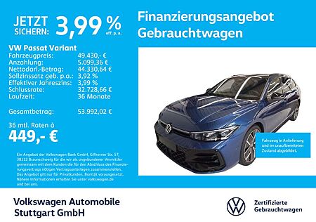 VW Passat Variant Volkswagen R-Line 2.0 TDI DSG Navi Kamera