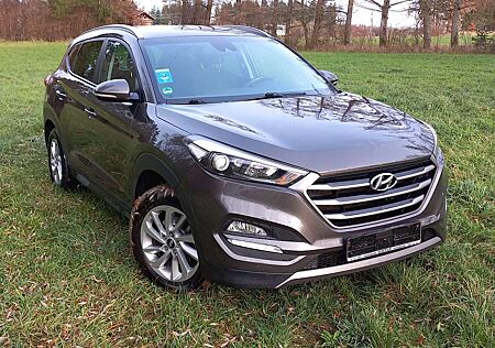 Hyundai Tucson blue Intro Edition 2WD