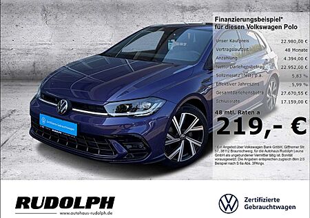 VW Polo Volkswagen R-Line 1.0 TSI DSG LED BT SHZ PDCv+h Fernlichtass.