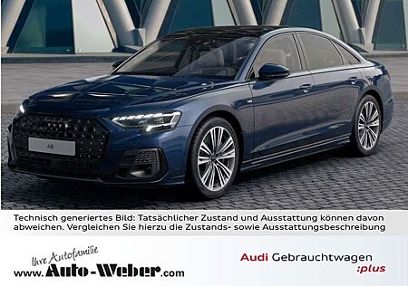 Audi A8 60TFSIe qu S LINE BLACK PANO HUD DIGMATRIX TV