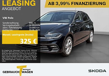 VW Polo Volkswagen 1.0 TSI DSG STYLE LM17 ALCANTARA AHK KAMERA
