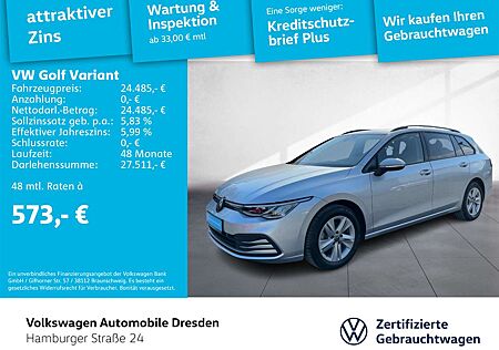 VW Golf Variant Volkswagen Golf VIII Variant Life 1.0 TSI LED NAVI TRAVEL