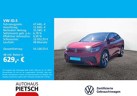 VW ID.5 Volkswagen Pro 77 kWh DCC AHK IQ-Drive Sport-Paket