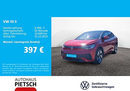 VW ID.5 Volkswagen Pro 77 kWh DCC AHK IQ-Drive Sport-Paket