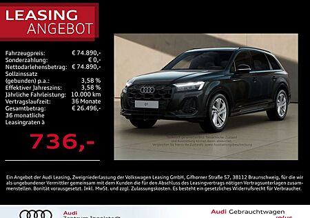 Audi Q7 50 TDI qu S line MATRIX Pano AHK Luft Allradl.