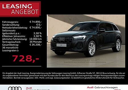 Audi Q7 50 TDI qu S line MATRIX Pano AHK Luft Allradl.