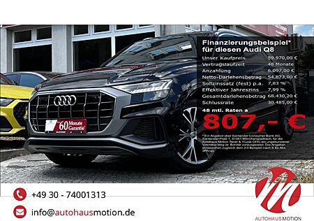 Audi Q8 50 TDI quattro 3.0 3x S-line MATRIX HUD LUFT 360°