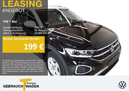 VW T-Roc Volkswagen 2.0 TDI DSG STYLE IQ.LIGHT LM19 AHK NAVI K