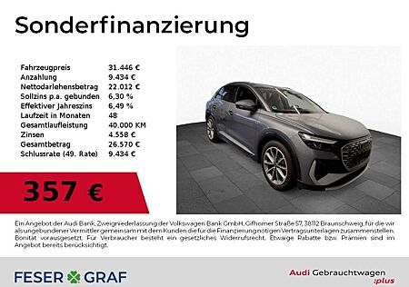 Audi Q4 e-tron 35 e-tron S Line Int Pano,Navi,Leder,SONOS