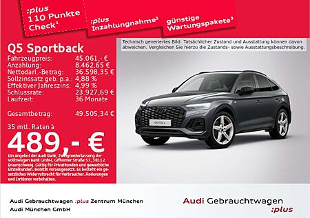 Audi Q5 55 TFSI e qu. S line Matrix/B&O/HUD