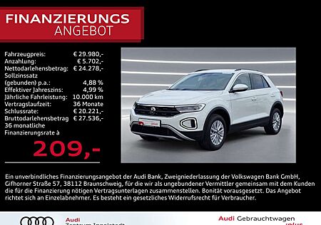 VW T-Roc Volkswagen 1.5 TSI DSG LED NAVI AHK ACC Kamera Life