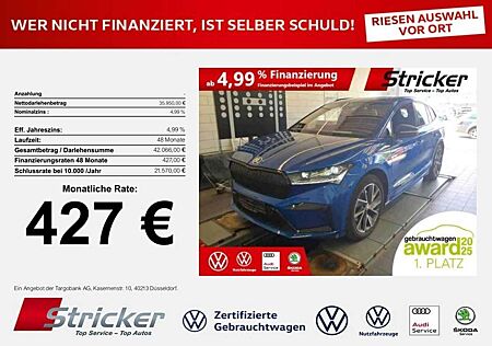 Skoda Enyaq iV80 Sportline 427,-ohne Anzahlung AHK Pano ACC