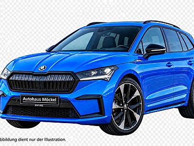 Skoda Enyaq Sportline 85 (82 kWh) FRONTSCHEIBE+LENKRAD BEHEIZB., HECKKL.EL., AHZV, NAVI, ALU 20", PHONEBOX, SITZHZG. VO+HI