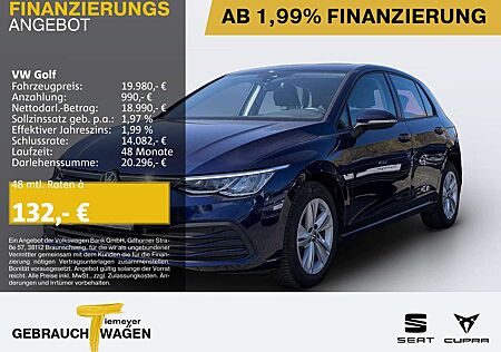 VW Golf Volkswagen 1.5 TSI LIFE NAVI SITZH PDC+ LED