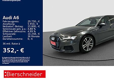 Audi A6 Av 40 TDI 2x S-Line Black HD-MATRIX CAM B&O A