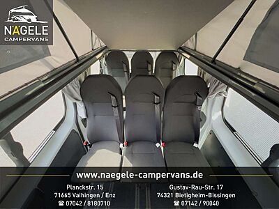 Peugeot Expert Sunvan 2.0 BlHDi 145 - 8 Sitze & Schlaf-Hubdach