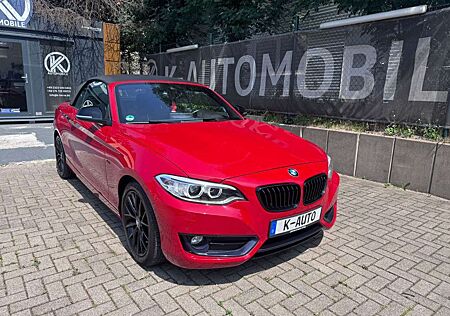 BMW 218 d Cabrio Sport Line/LED/Kamera/Automatik/17"