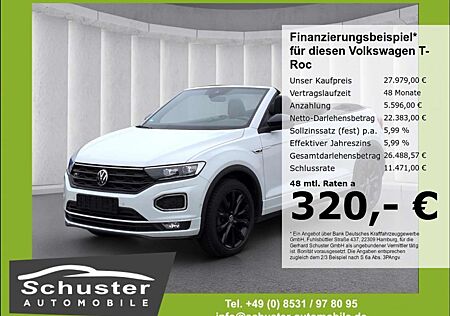 VW T-Roc Volkswagen Cabrio R-LINE 1.5TSI*DSG AHK LED ACC R-Kam