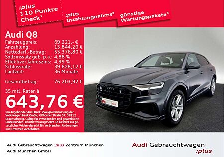 Audi Q8 55 TFSI e qu. S tronic S line ACC/LuftFed/Vir