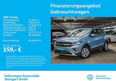 VW T-Cross Volkswagen 1.0 TSI Life DSG Tempomat Kamera
