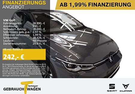VW Golf Volkswagen 2.0 TDI DSG LIFE MOVE ACC HuD IQ.LIGHT KAME
