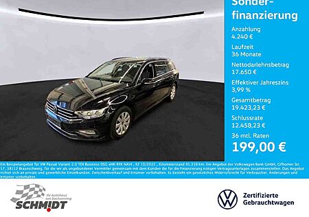 VW Passat Variant Volkswagen 2.0 TDI Business DSG eHK RFK NAVI