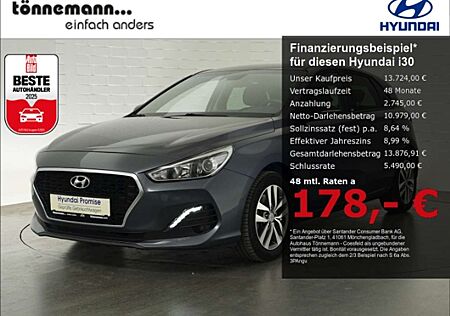 Hyundai i30 T-GDi YES!+NAVI+CARPLAY+SITZ-/LENKRADHEIZUNG+LED T
