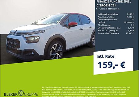Citroën C3 Citroen PureTech 83 Shine Pack