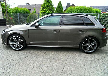 Audi A3 S line Sportpaket Navi - AHK - Alcantara-82.000 KM