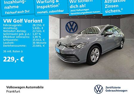 VW Golf Variant Volkswagen Golf VIII Variant 2.0 TDI Life Navi LED DAB+ Fro
