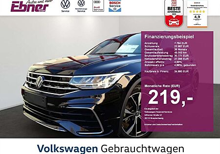 VW Tiguan Volkswagen R-LINE TSI DSG AHK+KAMERA+ACC+MATRIX+NAVI+APP+20''
