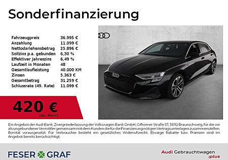 Audi A3 35 TFSI LED/Navi/R-Kamera/ACC/19 Zoll