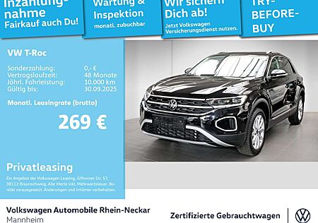 VW T-Roc Volkswagen 1.5 TSI Style DSG Navi AHK LED uvm