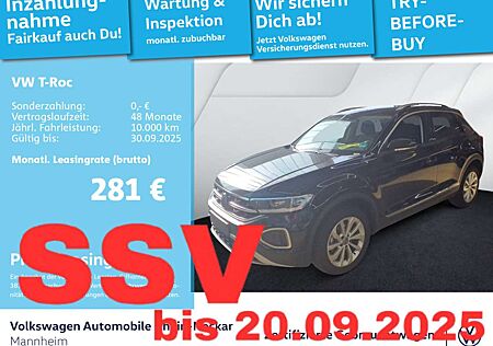 VW T-Roc Volkswagen 1.5 TSI Style DSG Navi AHK LED uvm