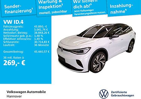 VW ID.4 Volkswagen GTX 4Motion Navi AHK Pano Kamera HUD WP ACC