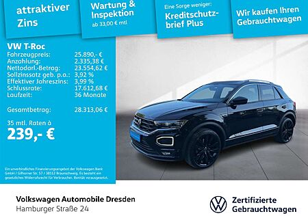 VW T-Roc Volkswagen R-LINE 1.5 TSI DSG LED AHZV SIDE KAM APP