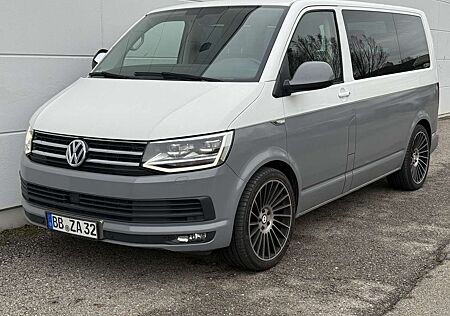 VW T6 Multivan Volkswagen DSG Kurz Trendline Leder Navi 20 Zoll Foliert