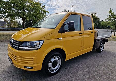 VW T6 Transporter Volkswagen 2.0 TDI Pritsche Doppelkabine Klima Shz Sthzg AHK