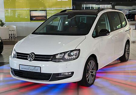 VW Sharan Volkswagen Highline Black Style Automatik*LEDER*7SIT
