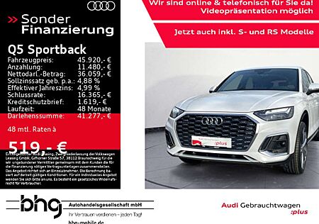 Audi Q5 45 TFSI quattro S-line LED/AHK/Pano