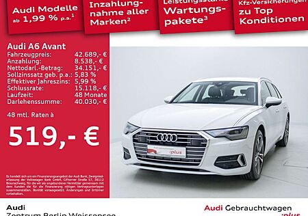 Audi A6 45 TDI S-TRO*QUA*LED*NAVI*LEDER*DAB*SHZ