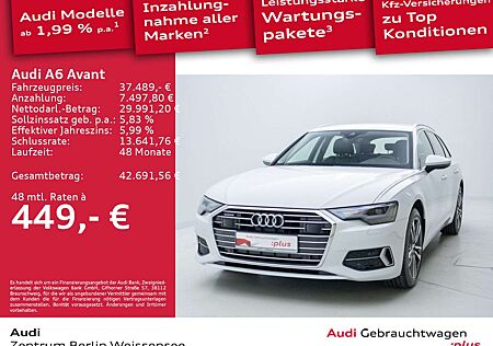 Audi A6 45 TDI S-TRO*QUA*LED*NAVI*LEDER*DAB*SHZ