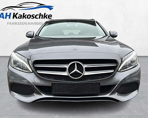 Mercedes-Benz C 180 T Avg LED Teilleder Navi Parkass. Sitzhzg Tempomat
