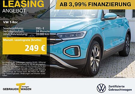 VW T-Roc Volkswagen Cabrio 1.0 TSI MOVE STHZG NAVI LM17