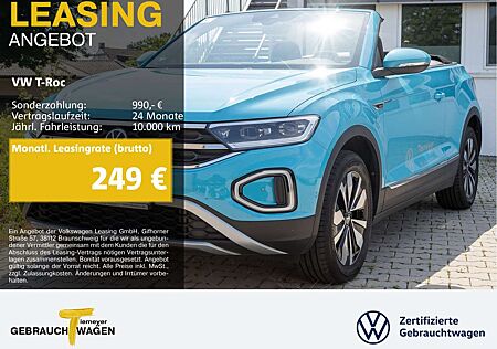 VW T-Roc Volkswagen Cabrio 1.0 TSI MOVE STHZG NAVI LM17