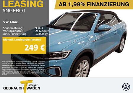 VW T-Roc Volkswagen Cabrio 1.0 TSI MOVE STHZG NAVI LM17