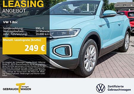 VW T-Roc Volkswagen Cabrio 1.0 TSI MOVE STHZG NAVI LM17