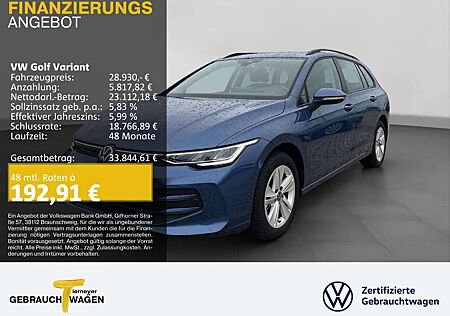 VW Golf Variant Volkswagen 1.5 eTSI DSG LIFE NAVI KAMERA HuD