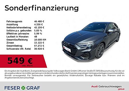 Audi S3 Sportback Akrapovic/SHZ/PDC/CarPlay/SONOS/19