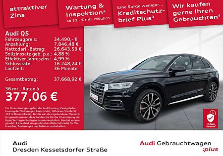 Audi Q5 50 TDI Q. sport AHZV LED Kamera Navi